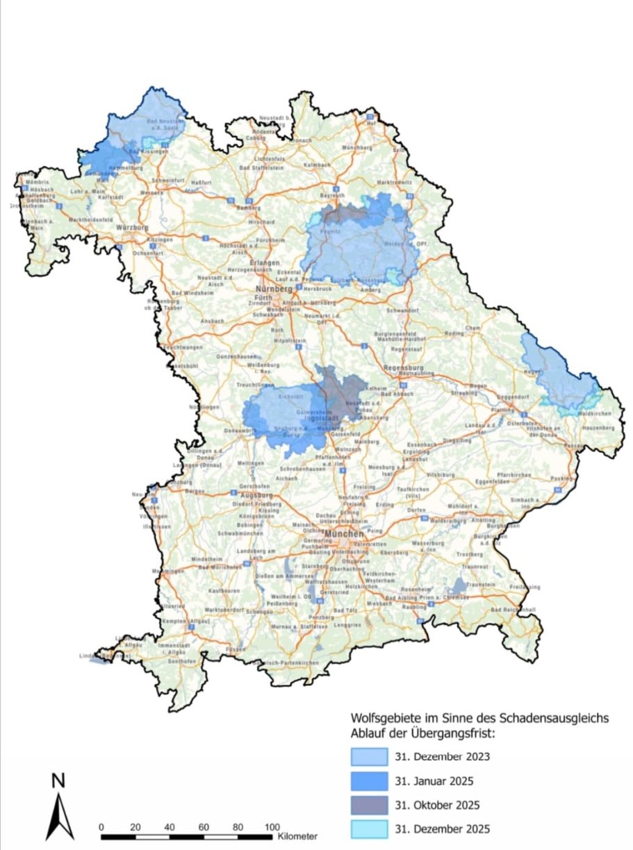 zur Karte Wolfsgebiete 2025